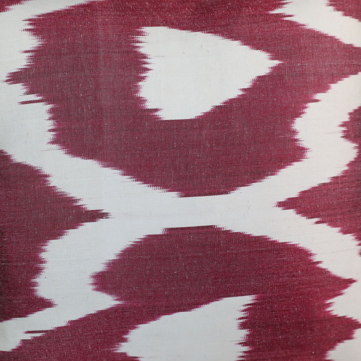 Silk Ikat Burgundy