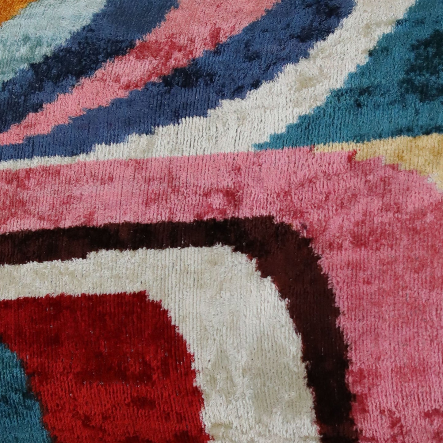 Velvet Ikat Picasso Rainbow