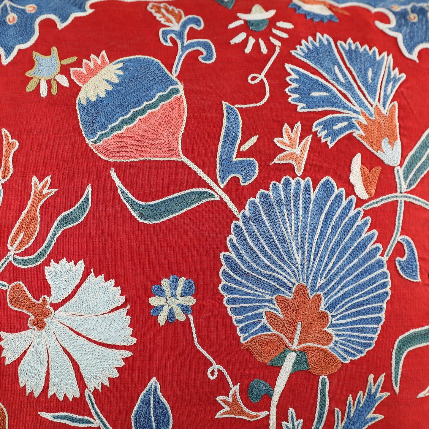 Suzani Red Garden