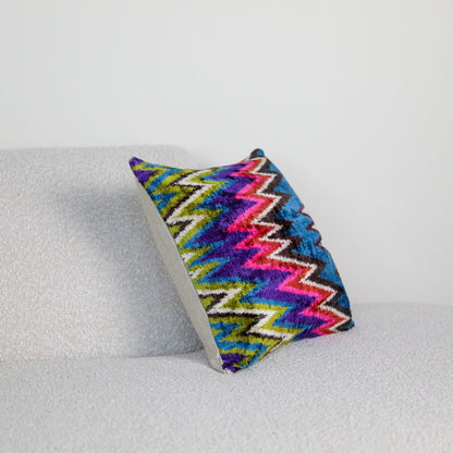 Velvet Ikat Mizzona Zigzag