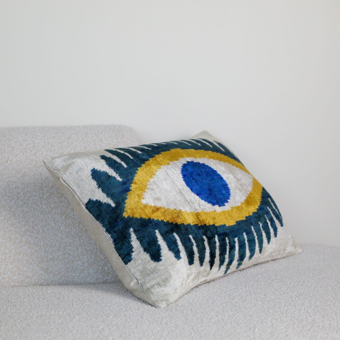 Velvet Ikat  Evil Eye