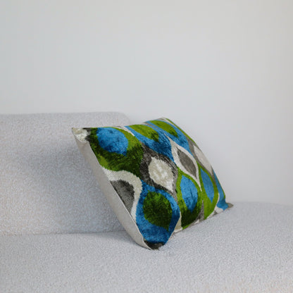 Velvet Ikat Colourful Loop