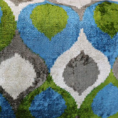 Velvet Ikat Colourful Loop