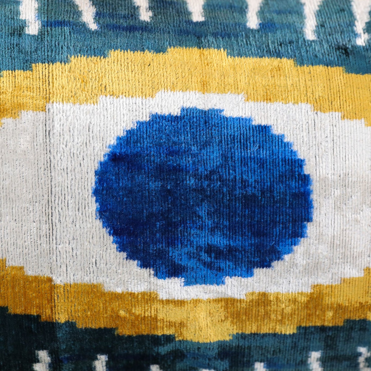 Velvet Ikat  Evil Eye