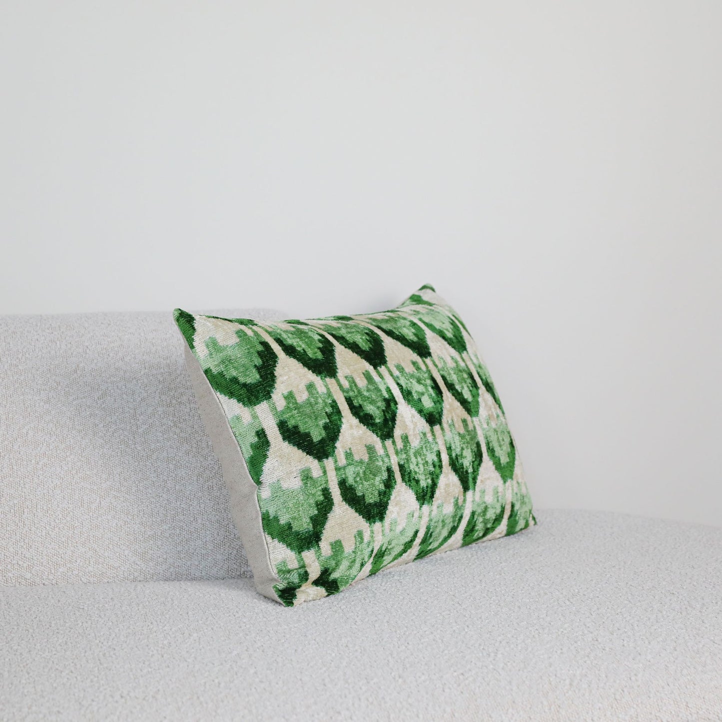 Velvet Ikat Green Grove