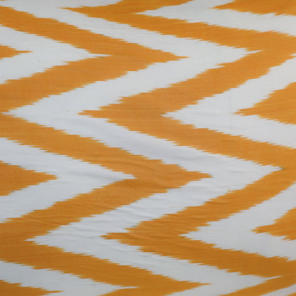 Silk Ikat Yellow Zigzag