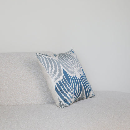Silk Ikat Wave Blue