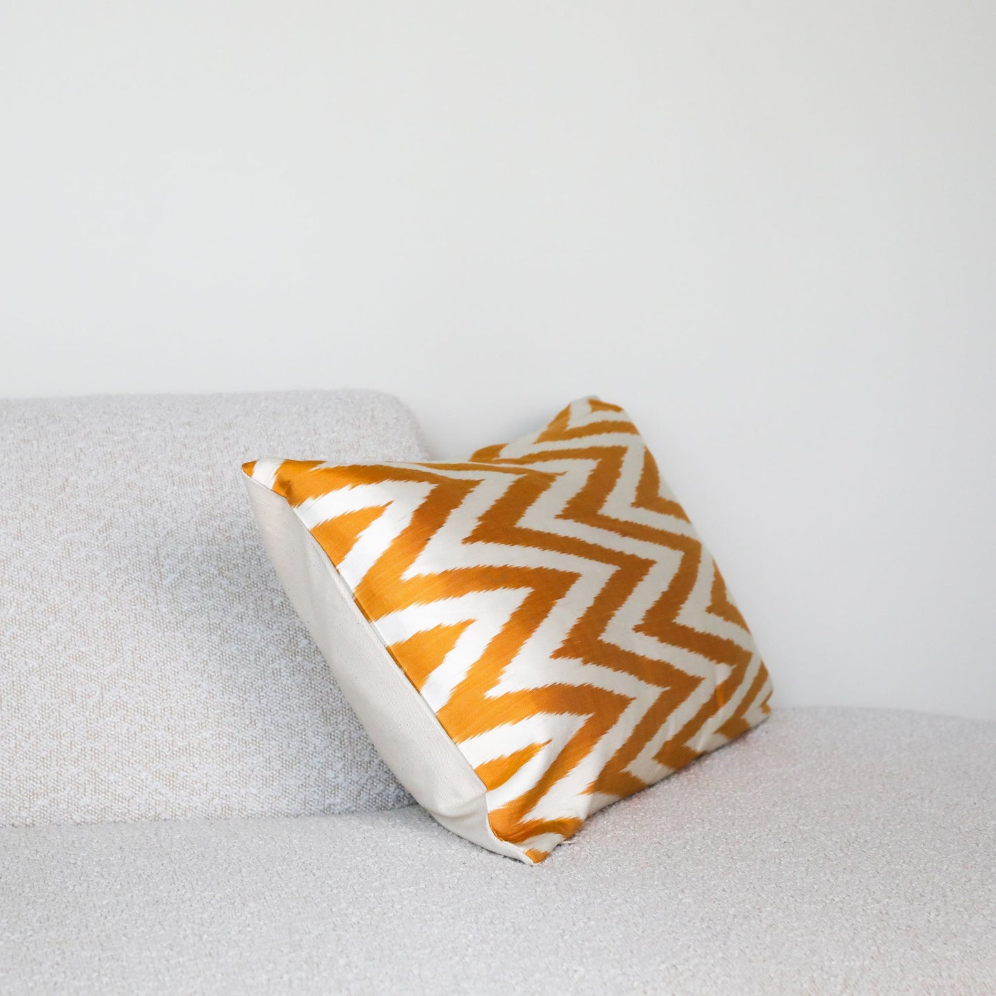 Silk Ikat Yellow Zigzag