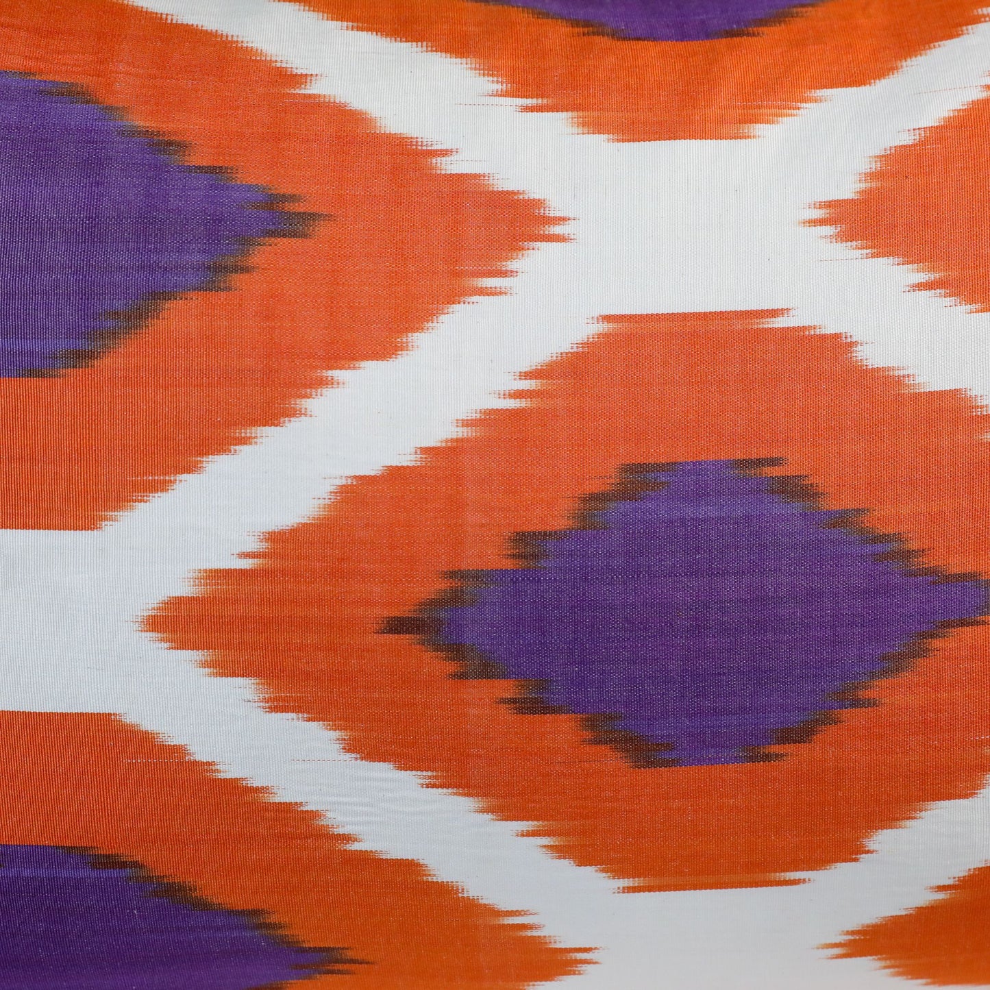 Silk Ikat Orange Violet
