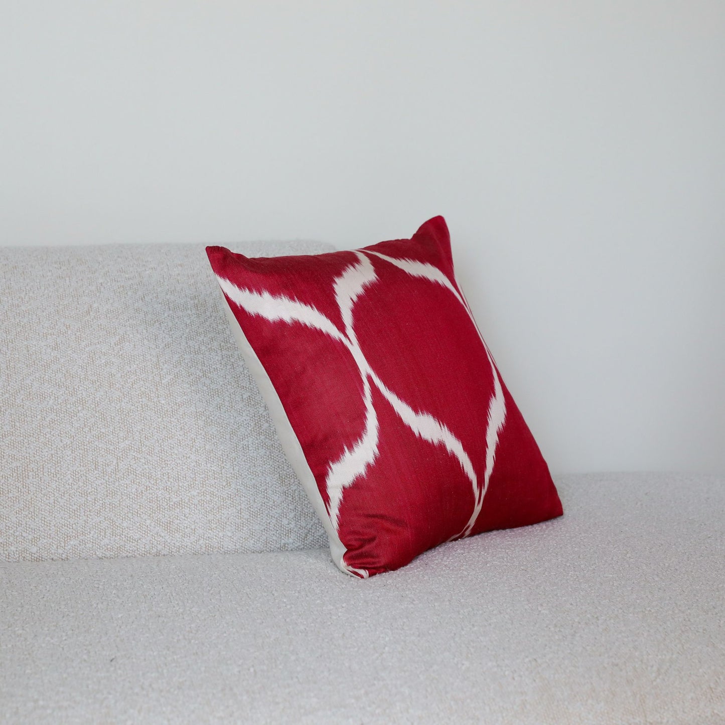 Silk Ikat Ruby Arch