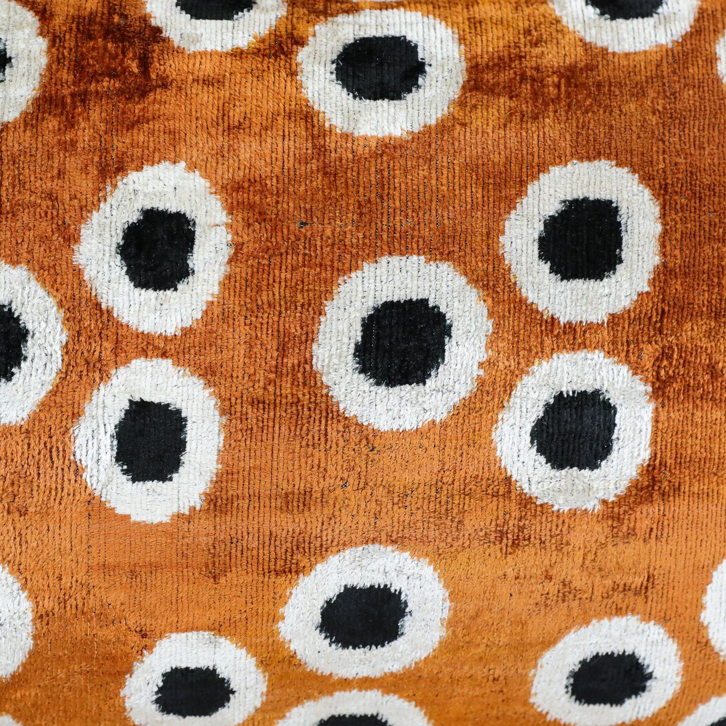 Velvet Ikat Terracota Dots
