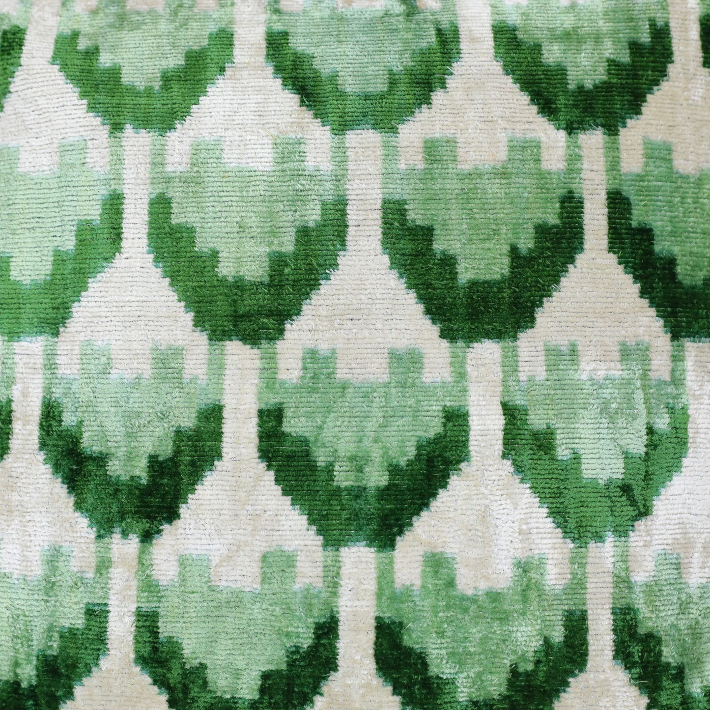 Velvet Ikat Green Grove