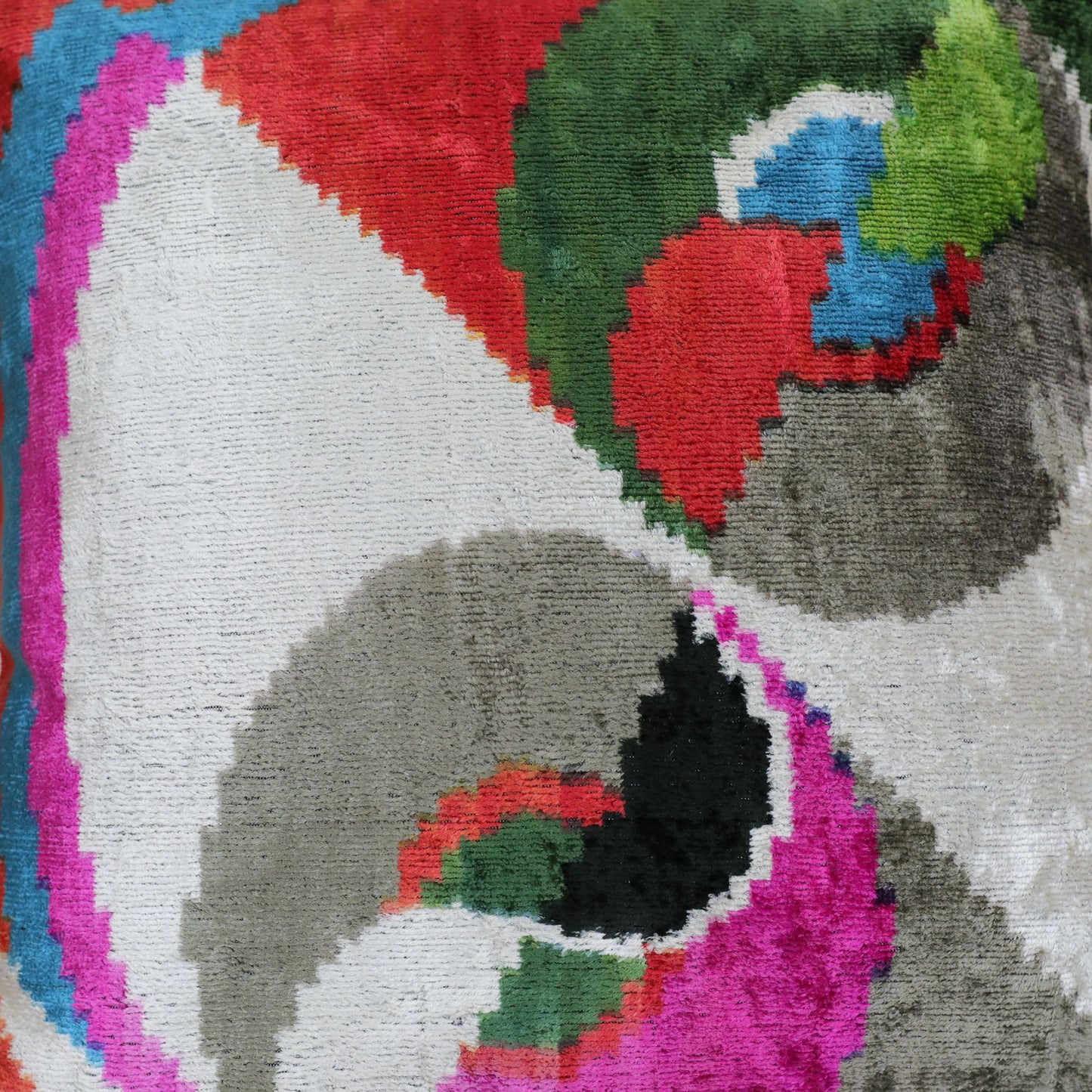Velvet Ikat Pinky Motion