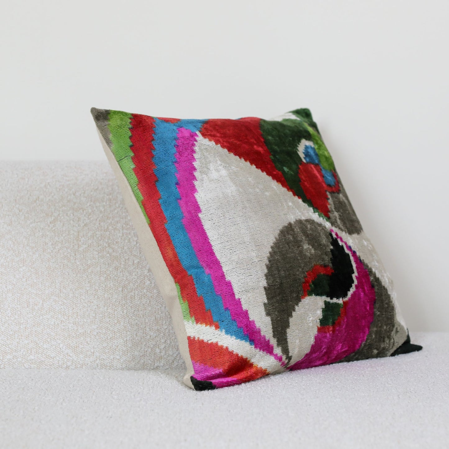 Velvet Ikat Pinky Motion
