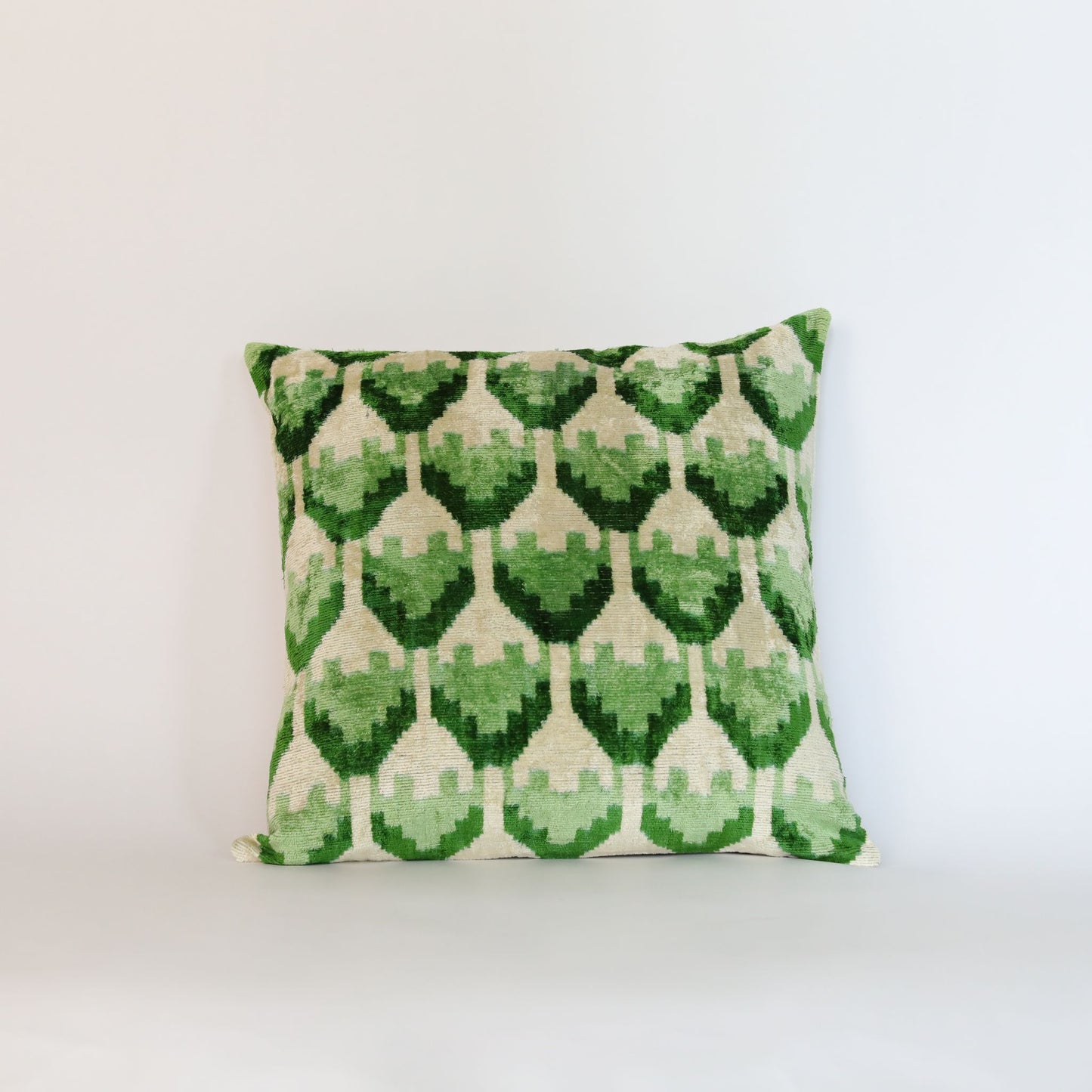 Velvet Ikat Green Grove