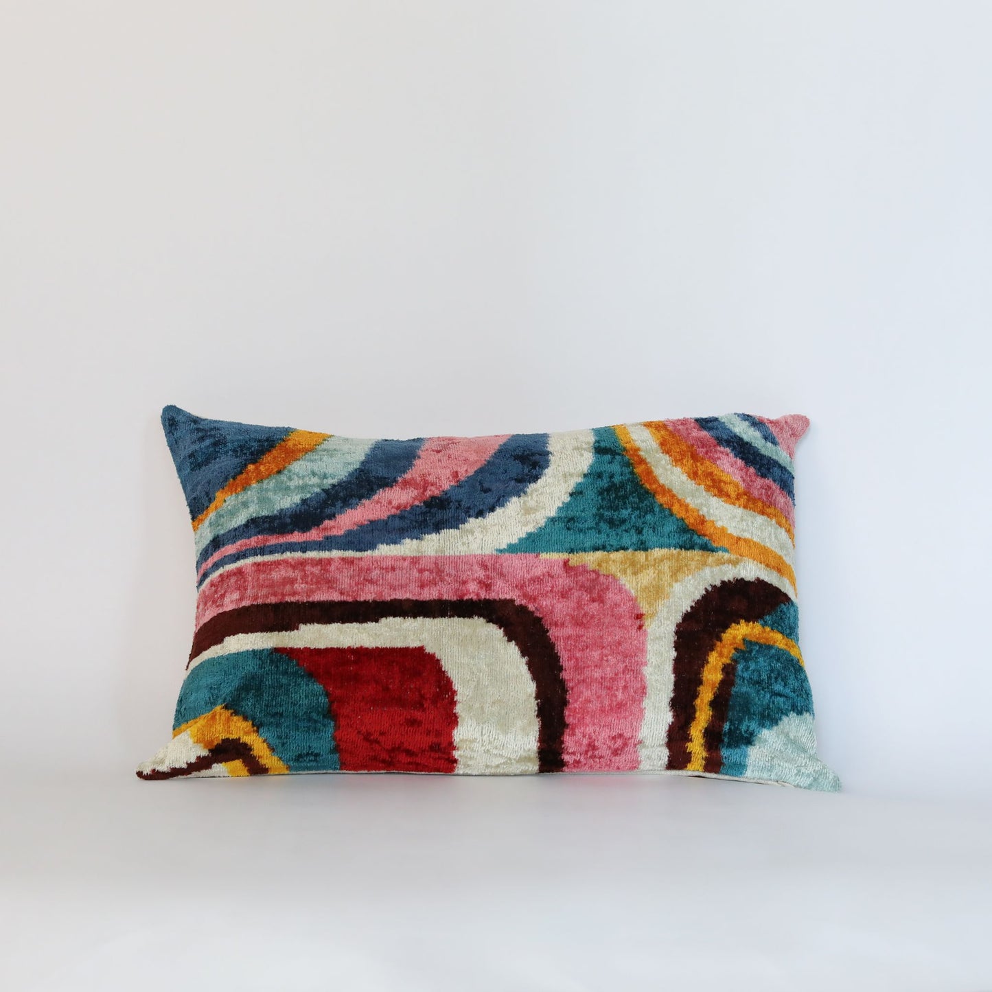 Velvet Ikat Picasso Rainbow