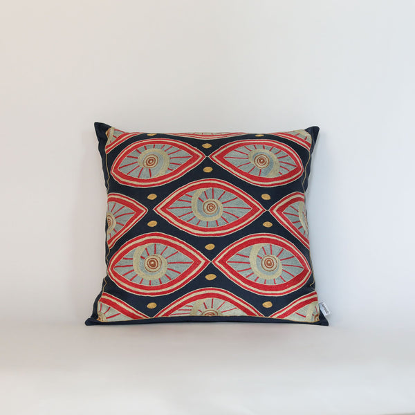 Suzani Navy Evil Eye