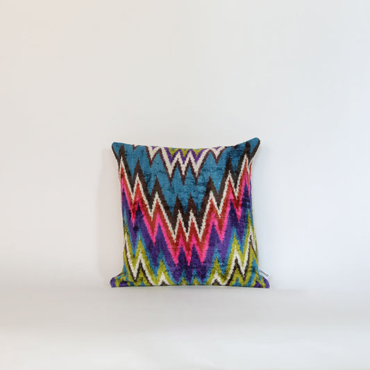 Velvet Ikat Mizzona Zigzag