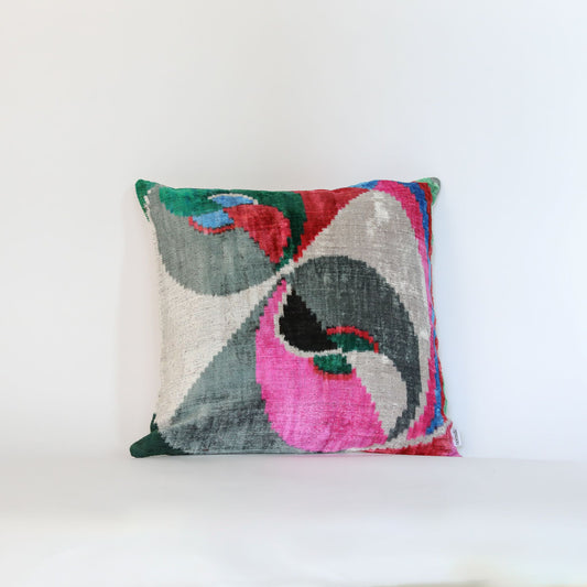 Velvet Ikat Pinky Motion