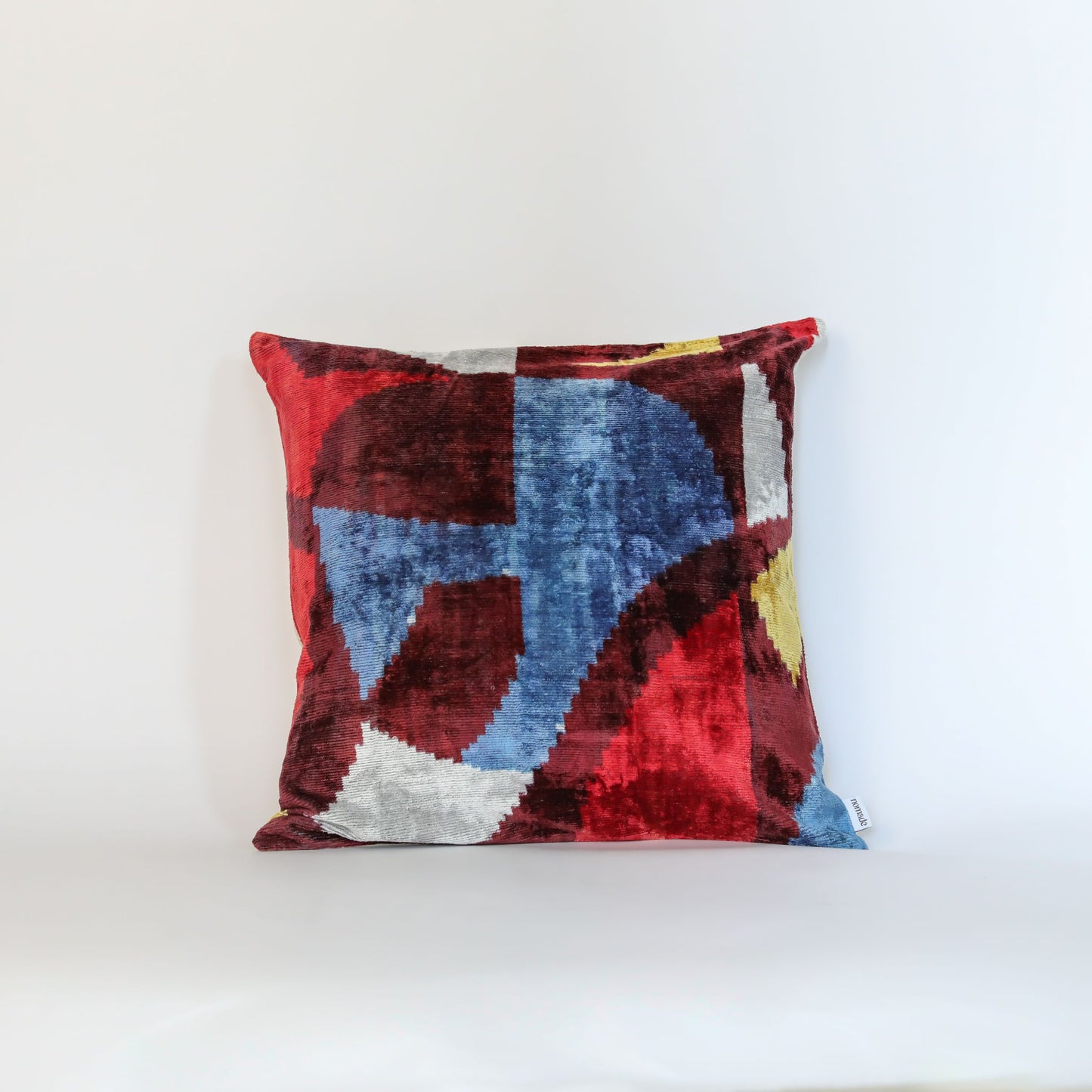 Velvet Ikat Red Contrast