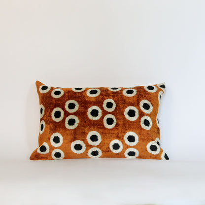 Velvet Ikat Terracota Dots