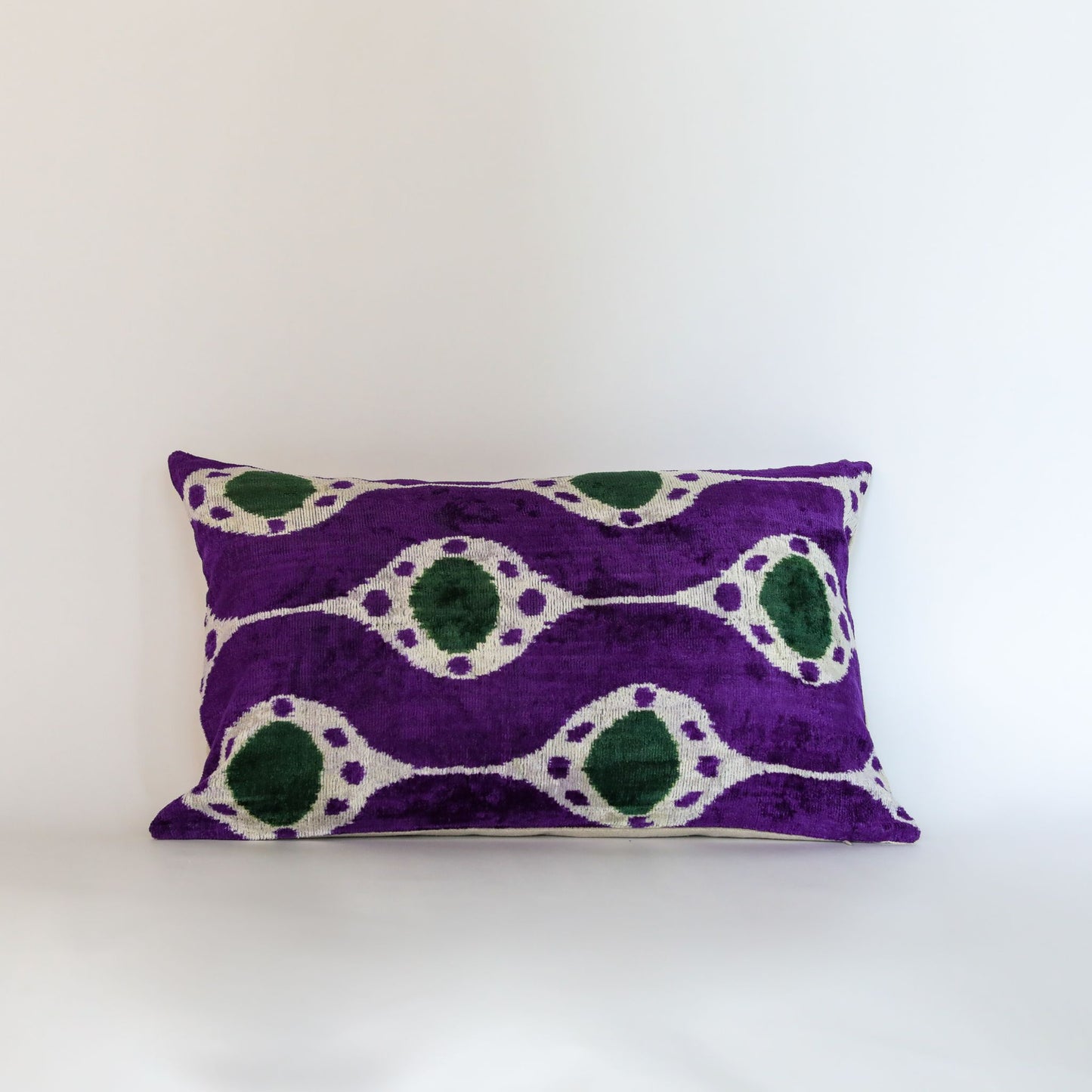 Velvet Ikat Purple Chain