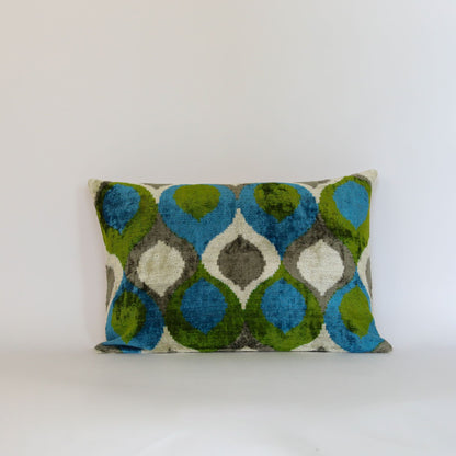 Velvet Ikat Colourful Loop