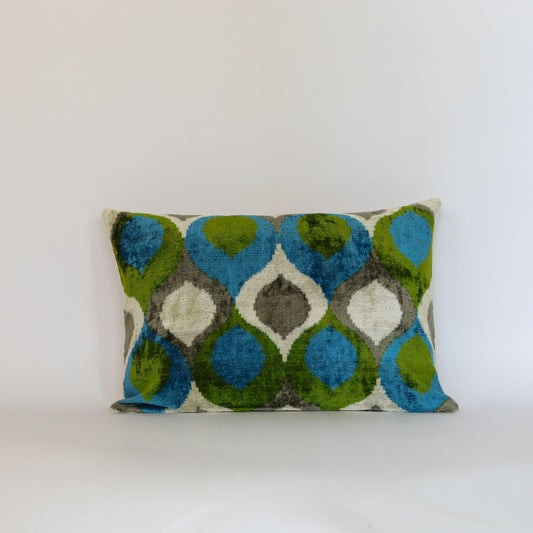 Velvet Ikat Colourful Loop