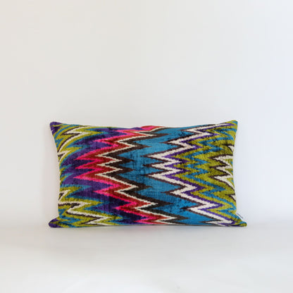 Velvet Ikat Mizzona Zigzag