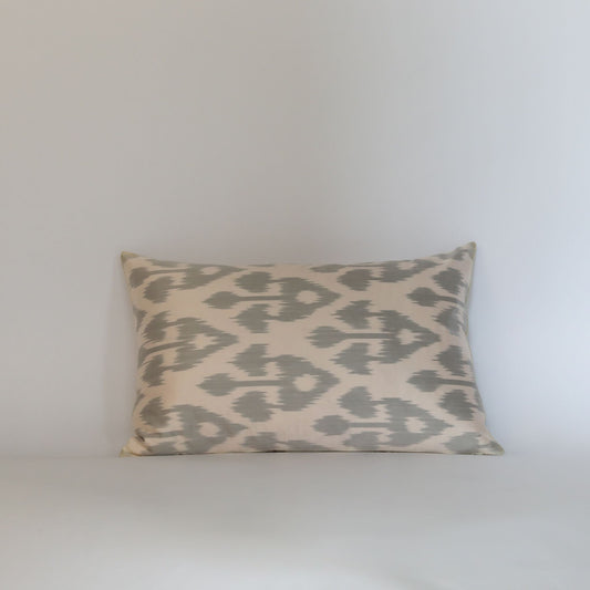 Silk Ikat Silver