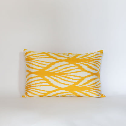 Silk Ikat Yellow Flame
