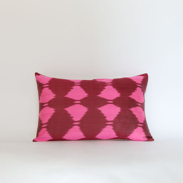 Silk Ikat Berry Fade