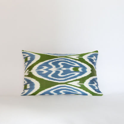 Silk Ikat Medallion Pattern