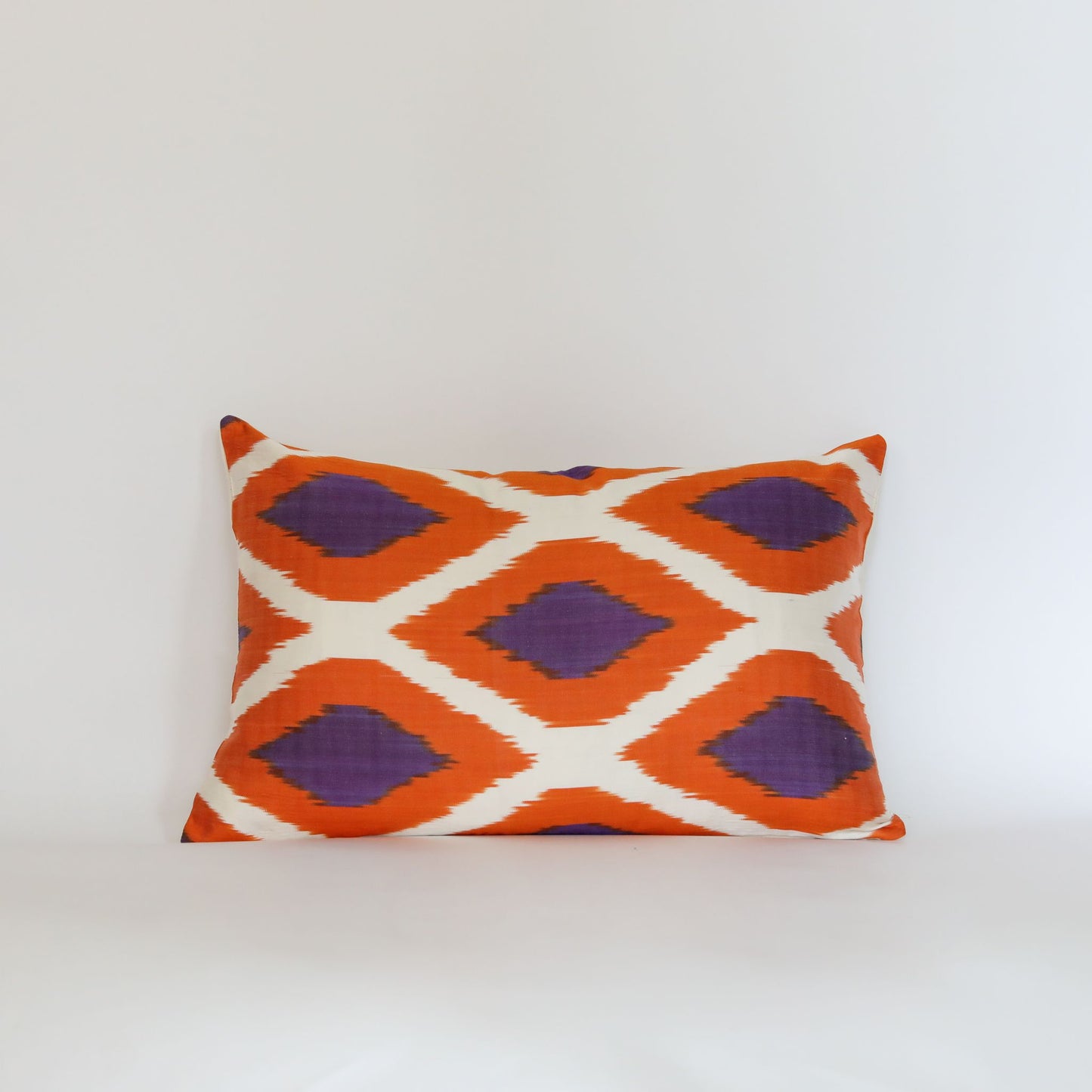 Silk Ikat Orange Violet