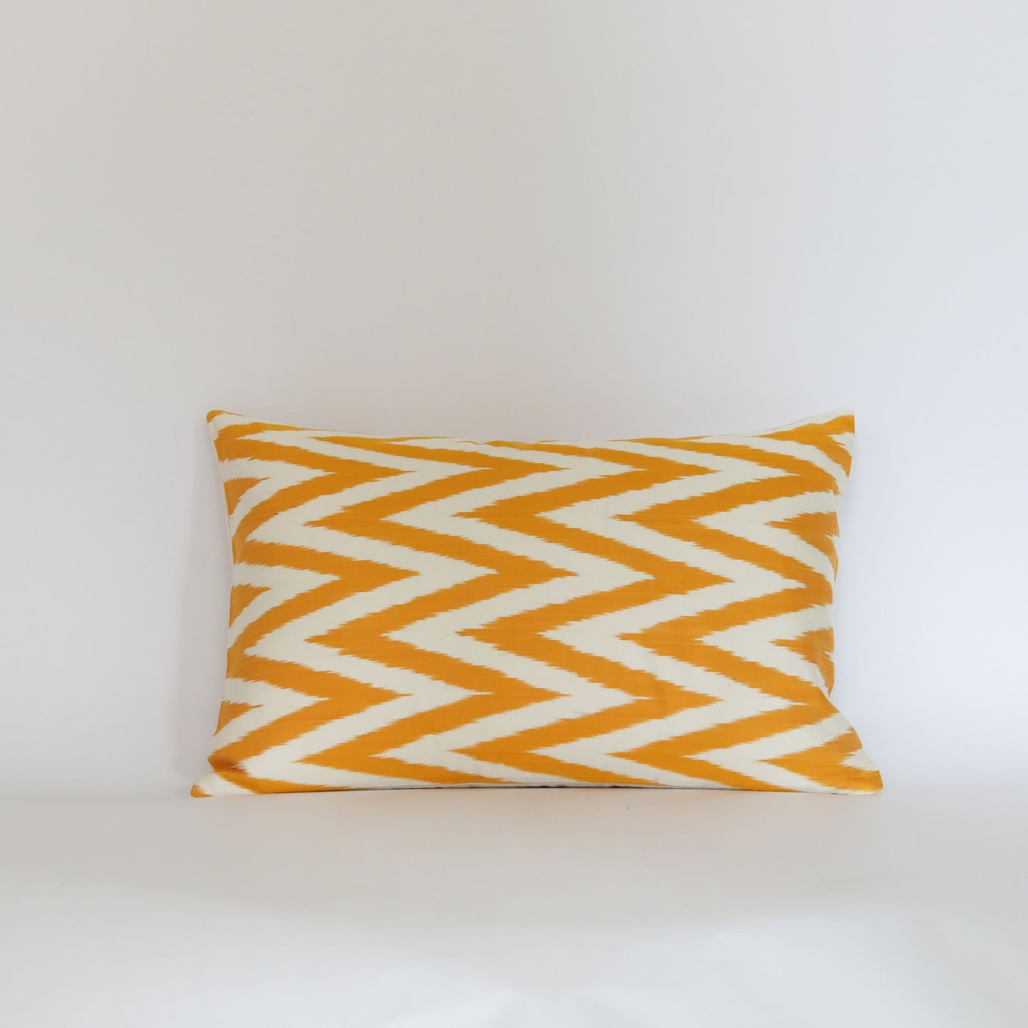 Silk Ikat Yellow Zigzag