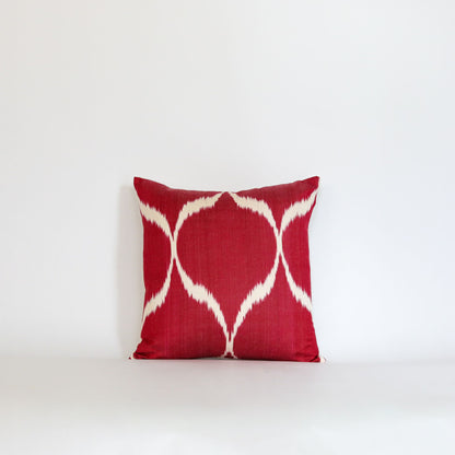 Silk Ikat Ruby Arch