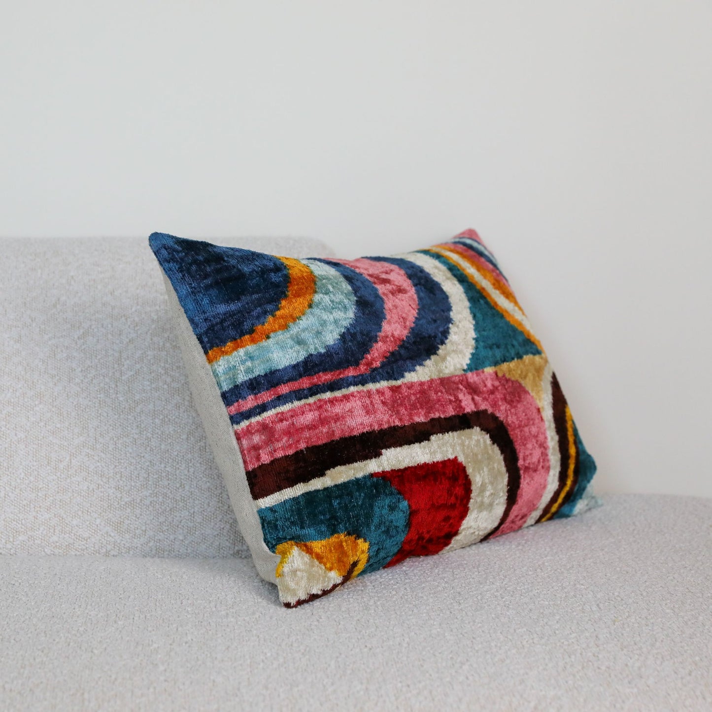Velvet Ikat Picasso Rainbow