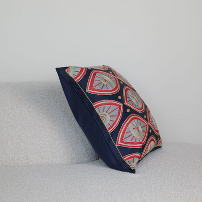 Suzani Navy Evil Eye
