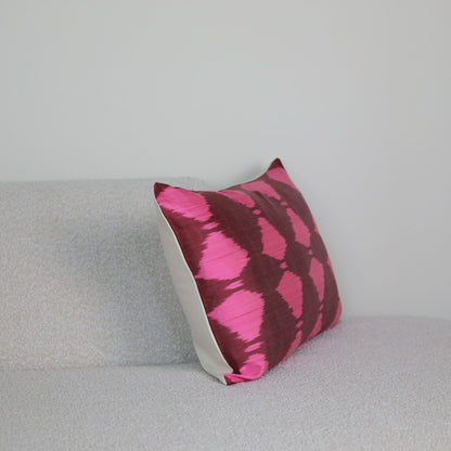 Silk Ikat Berry Fade