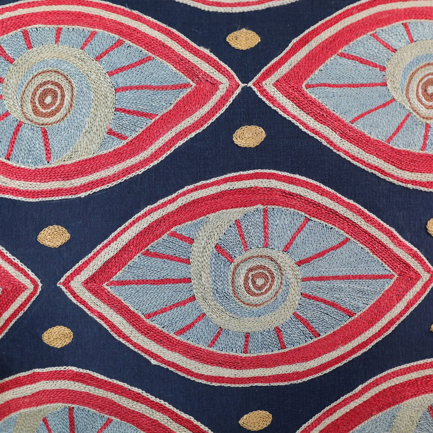 Suzani Navy Evil Eye