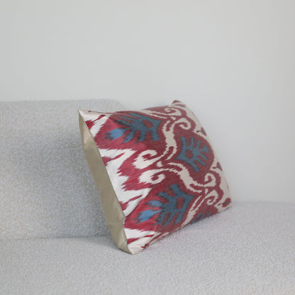 Silk Ikat Mulbery Design