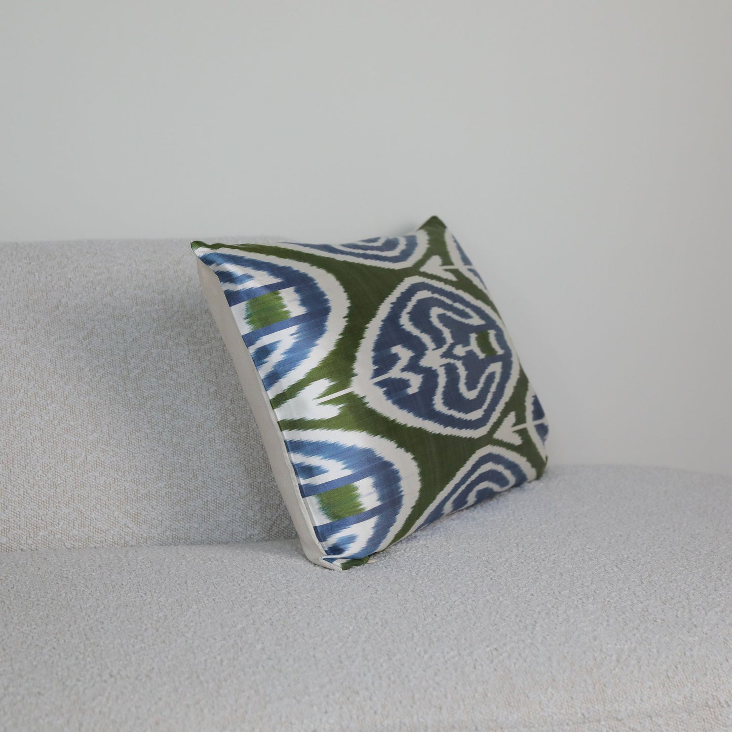 Silk Ikat Medallion Pattern