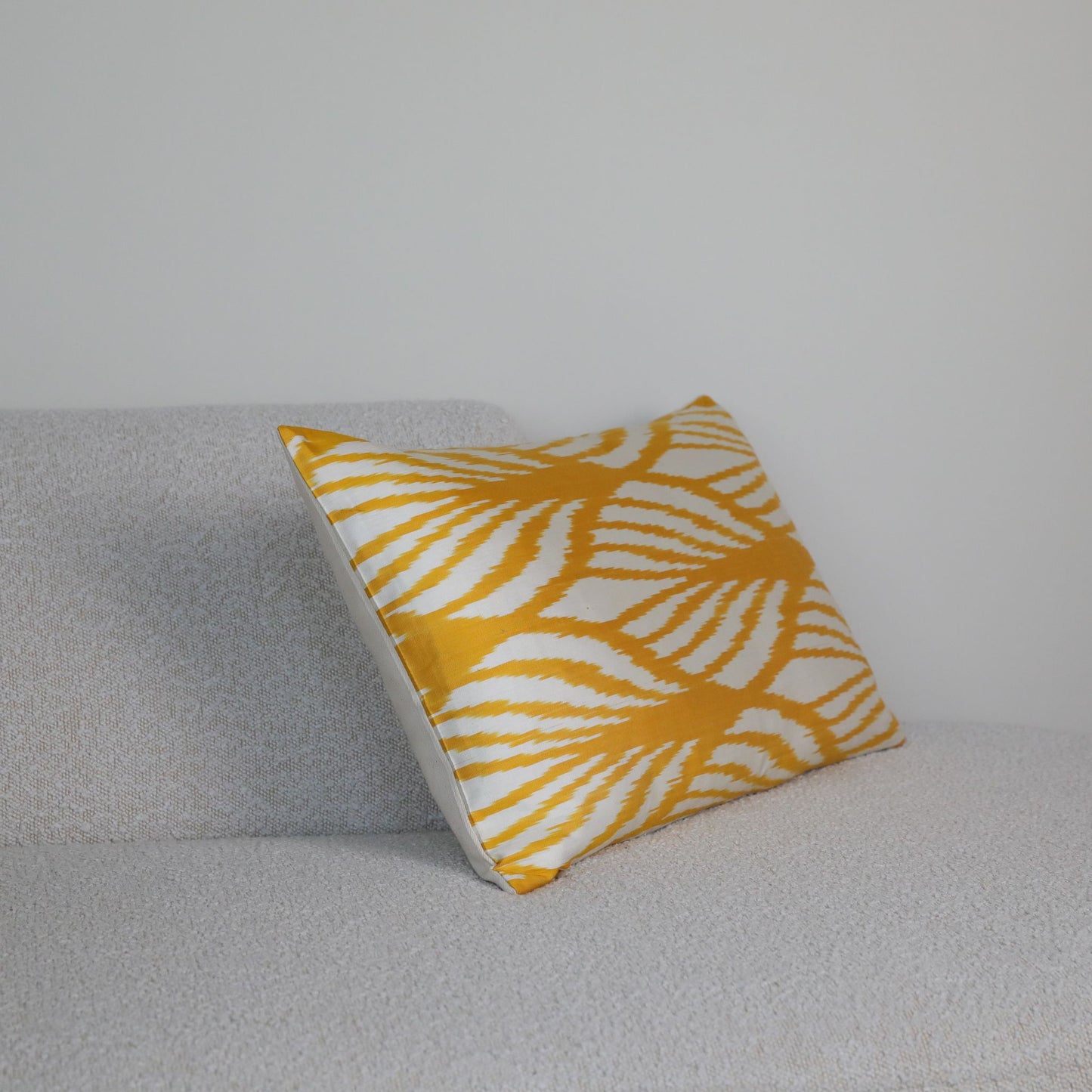 Silk Ikat Yellow Flame