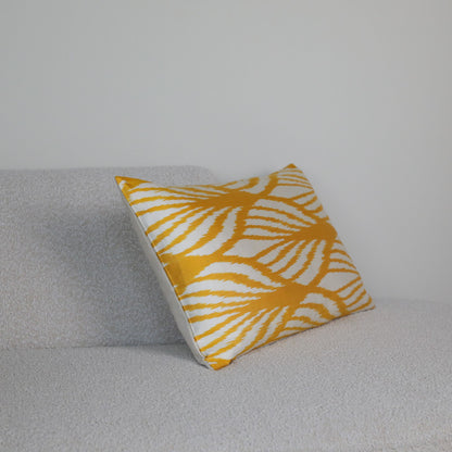 Silk Ikat Yellow Flame