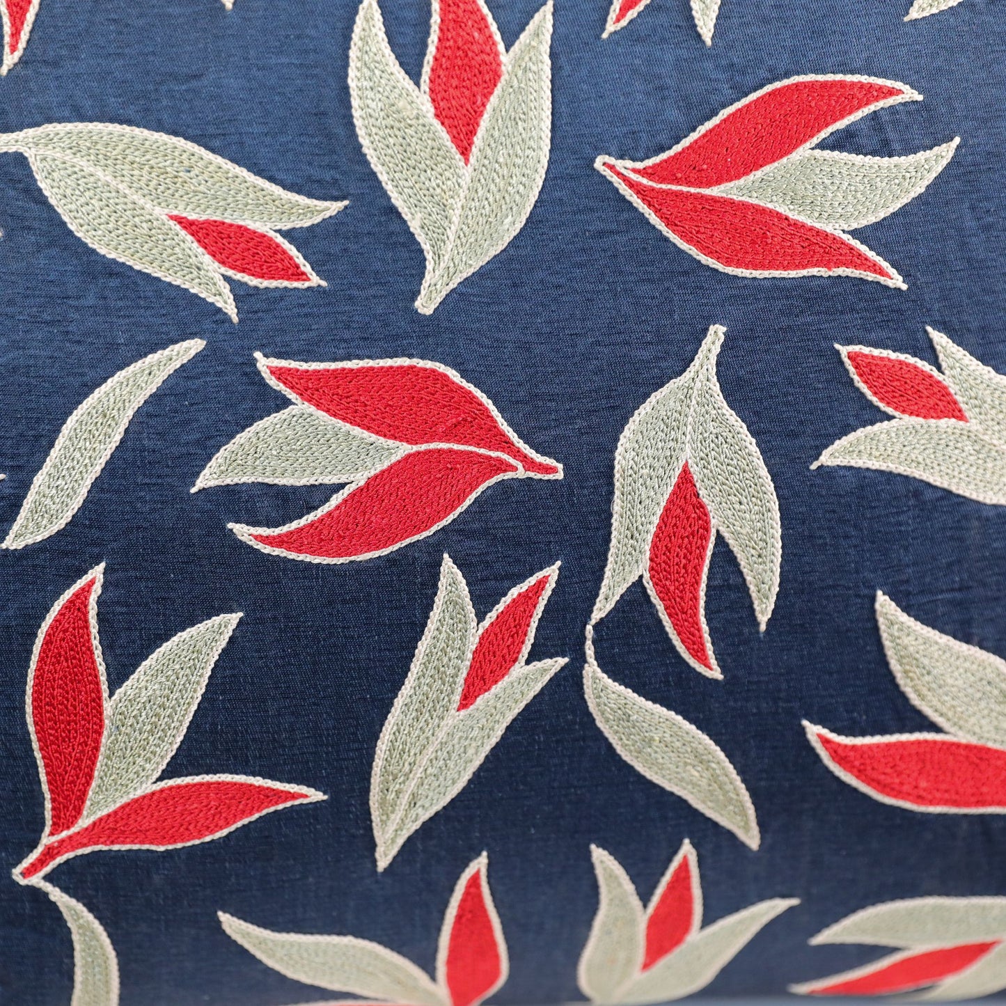 Suzani Navy Leaves