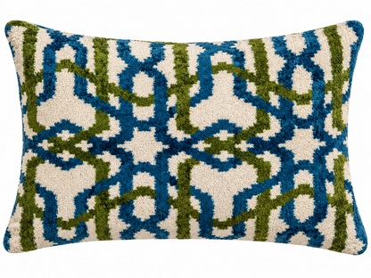 Miro Velvet Ikat Pillow Cover